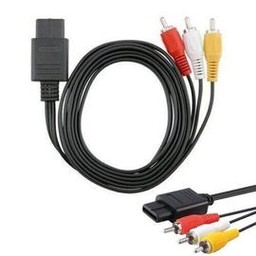6ft Rca Av Tv Audio Video Stereo Cable Cord Nintendo 64 (Nintendo 64)