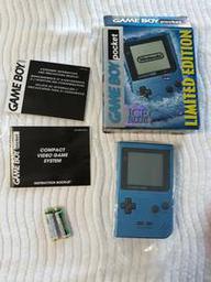 Game Boy Pocket (Ice Blue) (Nintendo Game Boy)