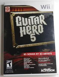 Guitar Hero 5  (Nintendo Wii)