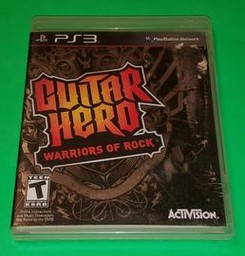 Guitar Hero: Warriors of Rock (Sony Playstation 3)