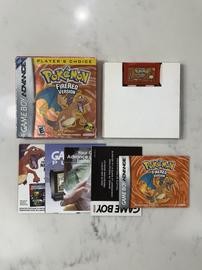 Pokemon Fire Red Nintendo Game Boy