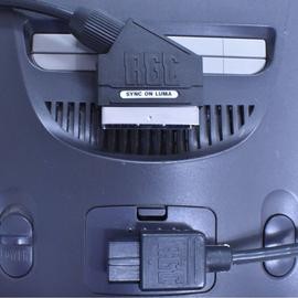 Scart Cable Packapunch Luma Sync Retrogamingcab (Nintendo 64)