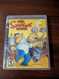 Simpsons Game (Sony Playstation 1)