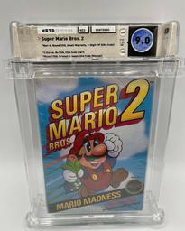 Super Mario Bros. 2 (WATA) (Nintendo Entertainment System)