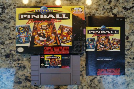 Super Pinball: Behind the Mask (Super Nintendo Entertainment System)