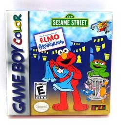 Adventures of Elmo in Grouchland (Nintendo Game Boy Color)