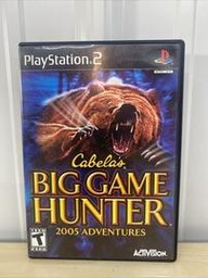 Cabela's Big Game Hunter 2005 Adventures (Sony Playstation 2)