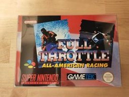Full Throttle: All-American Racing (Super Nintendo Entertainment System)