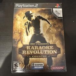 Karaoke Revolution Country (Microphone Bundle) (Sony Playstation 2)
