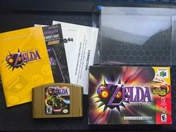 Legend of Zelda: Majora's Mask (Holographic Label) (Nintendo 64)