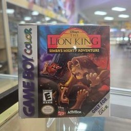 Lion King: Simba's Mighty Adventure (Nintendo Game Boy Color)