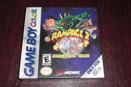 Rampage 2: Universal Tour (Nintendo Game Boy Color)