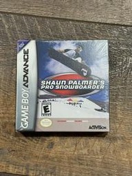 Shaun Palmer's Pro Snowboarder (Nintendo Game Boy Advance)