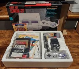 Super NES (Control Set) [Zelda Bundle] (Super Nintendo Entertainment System)