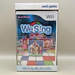 We Sing 80s (Microphone Bundle) (Nintendo Wii)