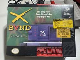 X Band: Video Game Modem (Super Nintendo Entertainment System)