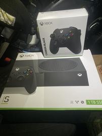 XBOX S Controller (Black) (Microsoft Xbox)