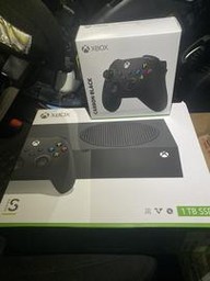 XBOX S Controller (Black) (Microsoft Xbox)