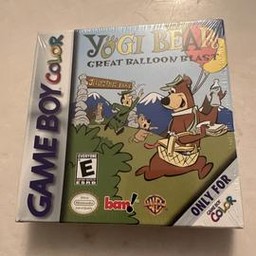 Yogi Bear: Great Balloon Blast (Nintendo Game Boy Color)