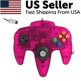 Wired Controller Joystick Compatible Nintendo 64 Video Game Console (Nintendo 64)