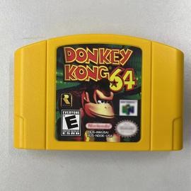 Yellow Donkey Kong Video Game Nintend Game Console (Nintendo 64)