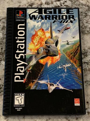 Agile Warrior F-111X (Longbox) (Sony Playstation 1)