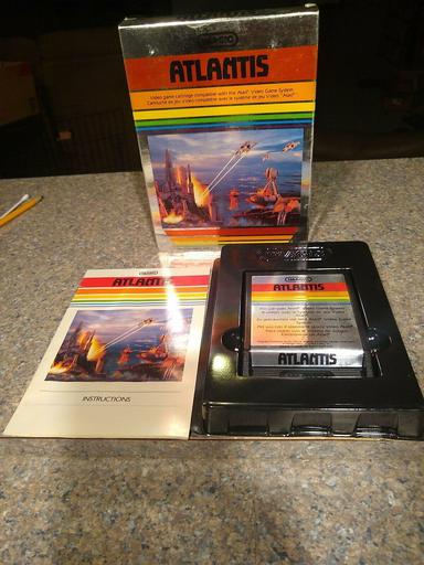 Atlantis (Imagic) (Atari 2600)