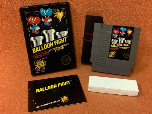 Balloon Fight (5 Screw) (Nintendo Entertainment System)