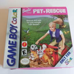 Barbie: Pet Rescue (Nintendo Game Boy Color)