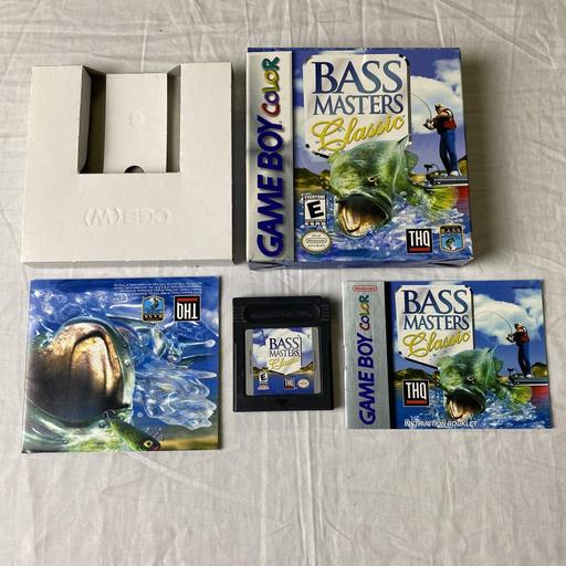 Bass Masters Classic (Nintendo Game Boy Color)