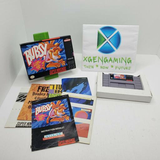 Bubsy in: Claws Encounters of the Furred Kind (Super Nintendo Entertainment System)