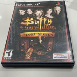 Buffy the Vampire Slayer Chaos Bleeds (Sony Playstation 2)