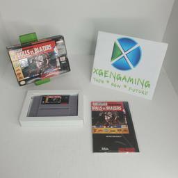 Bulls vs Blazers and the NBA Playoffs (Super Nintendo Entertainment System)