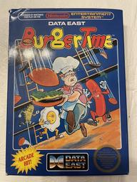 BurgerTime (5 Screw) (Nintendo Entertainment System)