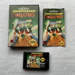 Championship Bowling (Sega Genesis)