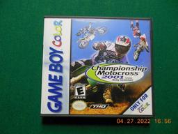 Championship Motocross 2001: Featuring Ricky Carmichael (Nintendo Game Boy Color)