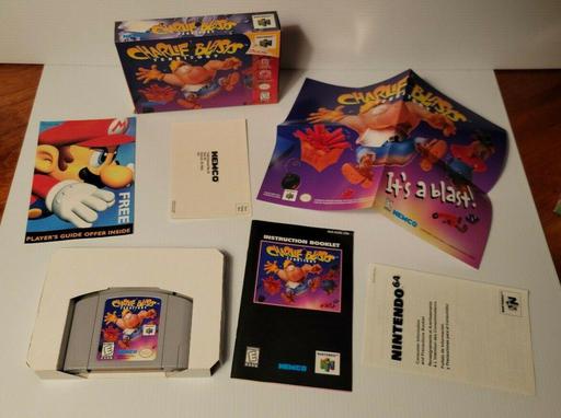Collectible image of Charlie Blast's Territory (Nintendo 64)
