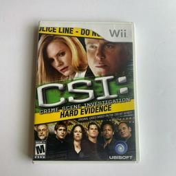 CSI: Hard Evidence (Nintendo Wii)