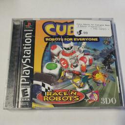 Cubix Robots for Everyone (Sony Playstation 1)