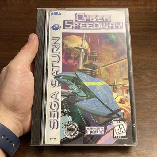 Collectible image of Cyber Speedway (Sega Saturn)