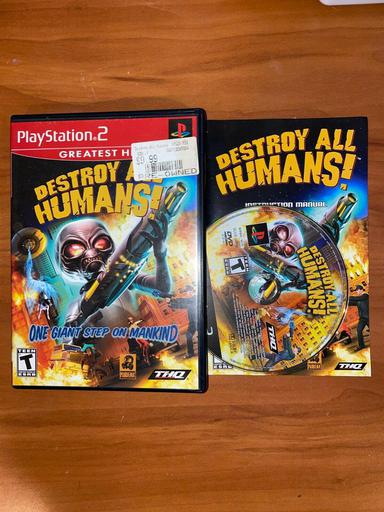 Destroy All Humans! (Greatest Hits) (Sony Playstation 2)