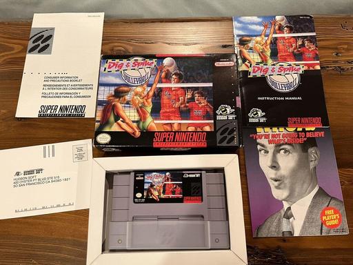 Dig & Spike Volleyball (Super Nintendo Entertainment System)