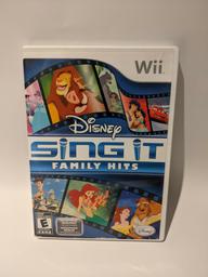 Disney Sing It: Family Hits (Nintendo Wii)