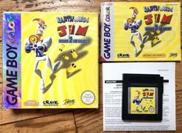 Earthworm Jim: Menace 2 the Galaxy (Nintendo Game Boy Color)