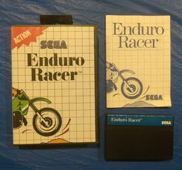 Enduro Racer (Blue Label) (Sega Master System)