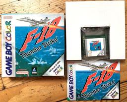 F-18 Thunder Strike (Nintendo Game Boy Color)