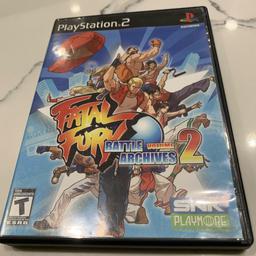 Fatal Fury Battle Archives Volume 2 (Sony Playstation 2)