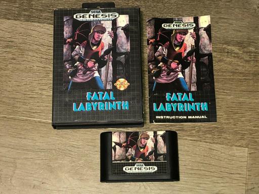 Collectible image of Fatal Labyrinth (Sega Genesis)