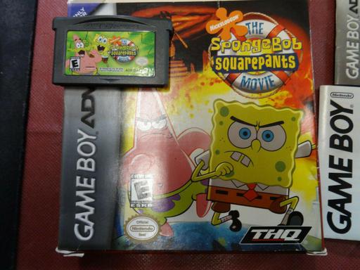 Game Boy Advance SP (Spongebob Squarepants Edition) (Nintendo Game Boy Advance)