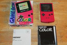Game Boy Color (Berry) (Nintendo Game Boy Color)